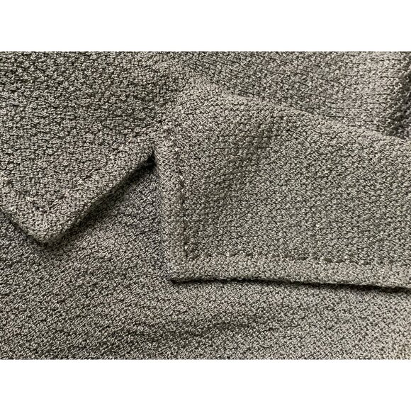 St. John x Nordstrom Jet Black Knit Blazer Jacket Size M 10 Stretch RL10200 EUC - Picture 7 of 9